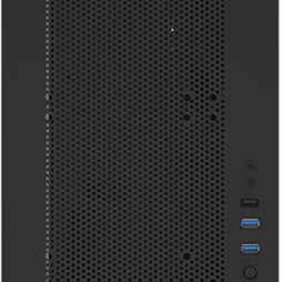 Montech AIR 100 ARGB Gaming Mini Tower Κουτί Υπολογιστή με Πλαϊνό Παράθυρο Μαύρο