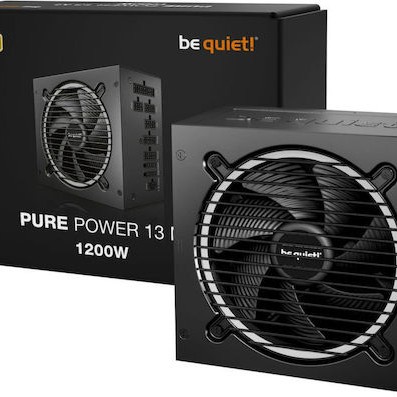 Be Quiet Pure Power 13 M 1200W Μαύρο Τροφοδοτικό Υπολογιστή Full Modular 80 Plus Gold