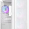 Montech AIR 100 ARGB Gaming Mini Tower Κουτί Υπολογιστή με Πλαϊνό Παράθυρο Λευκό