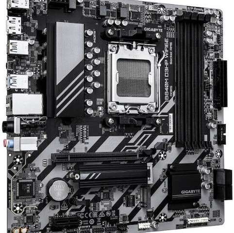 Gigabyte B840M D3HP WF6E Wi-Fi Motherboard Micro ATX με AMD AM5 Socket