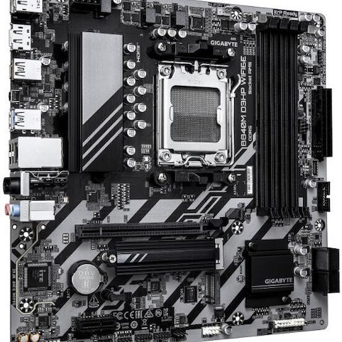 Gigabyte B840M D3HP WF6E Wi-Fi Motherboard Micro ATX με AMD AM5 Socket