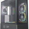 Montech Sky Two Gaming Midi Tower Κουτί Υπολογιστή με RGB Φωτισμό Μαύρο