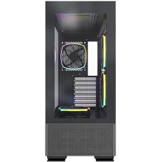 Montech Sky Two Gaming Midi Tower Κουτί Υπολογιστή με RGB Φωτισμό Μαύρο