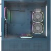 Montech Sky Two Gaming Midi Tower Κουτί Υπολογιστή με Πλαϊνό Παράθυρο και RGB Φωτισμό Μπλε
