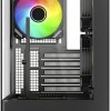 Sharkoon SHARK CM100 Gaming Micro Tower Κουτί Υπολογιστή με Πλαϊνό Παράθυρο και ARGB Φωτισμό Μαύρο