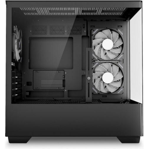 Sharkoon SHARK CM100 Gaming Micro Tower Κουτί Υπολογιστή με Πλαϊνό Παράθυρο και ARGB Φωτισμό Μαύρο