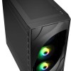 Sharkoon Rebel C80M RGB Gaming Midi Tower Κουτί Υπολογιστή Μαύρο