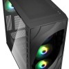 Sharkoon Rebel C80G RGB Gaming Midi Tower Κουτί Υπολογιστή με Πλαϊνό Παράθυρο Μαύρο