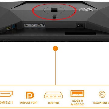 AOC Q27G4SRU HDR Gaming Monitor 27