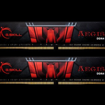 G.Skill Aegis DDR4 32GB RAM με 2x16GB Modules και Ταχύτητα 2400 για Desktop