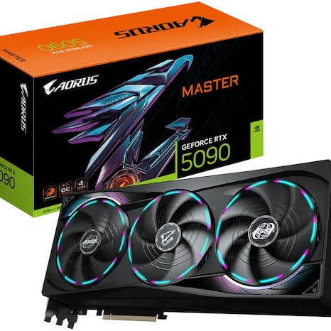 Gigabyte GeForce RTX 5090 32GB GDDR7 Aorus Master Κάρτα Γραφικών
