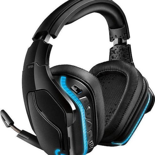 Logitech G935 Ασύρματο Over Ear Gaming Headset με σύνδεση 3.5mm / USB