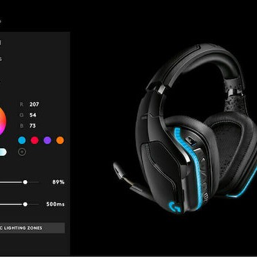 Logitech G935 Ασύρματο Over Ear Gaming Headset με σύνδεση 3.5mm / USB