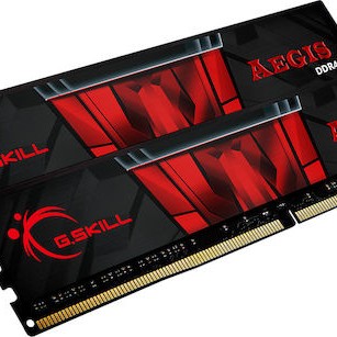 G.Skill Aegis DDR4 DDR4 64GB RAM με 4x16GB Modules και Ταχύτητα 3200 για Desktop