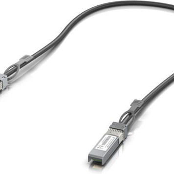 Ubiquiti Καλώδιο Οπτικής Ίνας SFP+ 0.5m Μαύρο 1τμχ
