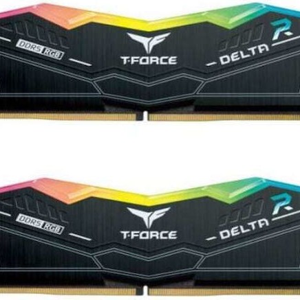 TeamGroup Delta RGB DDR5 32GB RAM με 2x16GB Modules και Ταχύτητα 6000 για Desktop