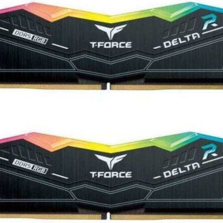 TeamGroup Delta RGB DDR5 32GB RAM με 2x16GB Modules και Ταχύτητα 6000 για Desktop