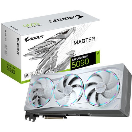Gigabyte GeForce RTX 5090 32GB GDDR7 MASTER ICE 32G Κάρτα Γραφικών