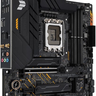 Asus TUF Gaming B660M-PLUS WIFI Motherboard Micro ATX με Intel 1700 Socket 90MB1AZ0-M0EAY0