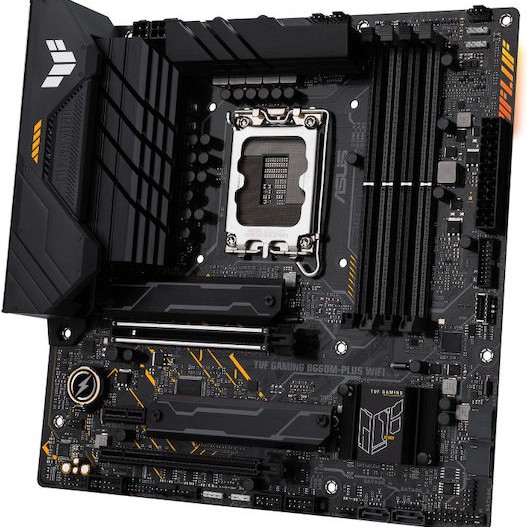Asus TUF Gaming B660M-PLUS WIFI Motherboard Micro ATX με Intel 1700 Socket 90MB1AZ0-M0EAY0