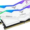 TeamGroup Delta RGB White DDR5 64GB RAM με 2x32GB Modules και Ταχύτητα 6000 για Desktop