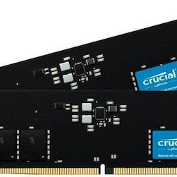 Crucial DDR5 32GB RAM με 2x16GB Modules και Ταχύτητα 5600 για Desktop