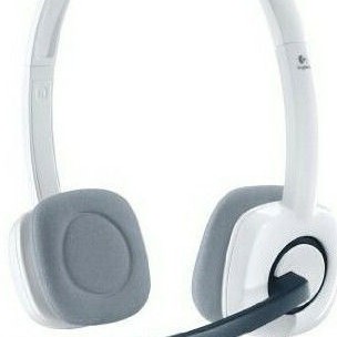 Logitech H150 On Ear Multimedia Ακουστικά με μικροφωνο και σύνδεση 3.5mm Jack σε Λευκό χρώμα