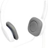 Logitech H150 On Ear Multimedia Ακουστικά με μικροφωνο και σύνδεση 3.5mm Jack σε Λευκό χρώμα