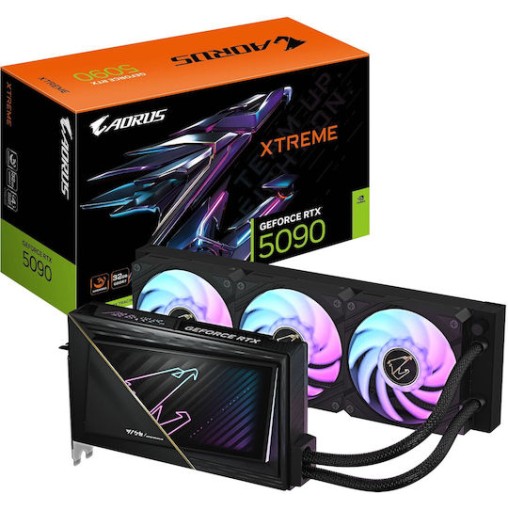 Gigabyte GeForce RTX 5090 32GB GDDR7 Xtreme Waterforce Κάρτα Γραφικών