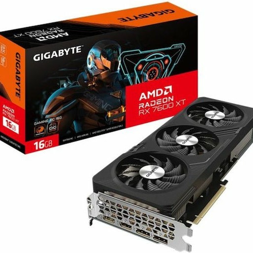 Gigabyte Radeon RX 7600 XT 16GB GDDR6 Κάρτα Γραφικών