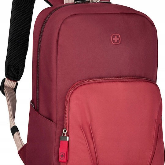 Wenger Motion Τσάντα Πλάτης για Laptop σε Κόκκινο χρώμα