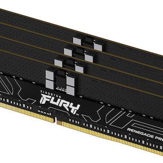 Kingston Fury Renegade Pro DDR5 128GB RAM με 4x32GB Modules και Ταχύτητα 6800 για Desktop