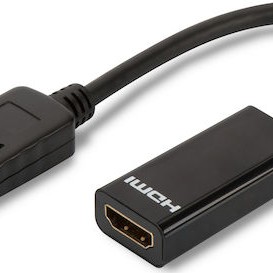 Digitus Μετατροπέας DisplayPort male σε HDMI female (AK-340400-001-S)