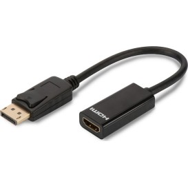 Digitus Μετατροπέας DisplayPort male σε HDMI female (AK-340400-001-S)