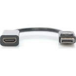 Digitus Μετατροπέας DisplayPort male σε HDMI female (AK-340400-001-S)