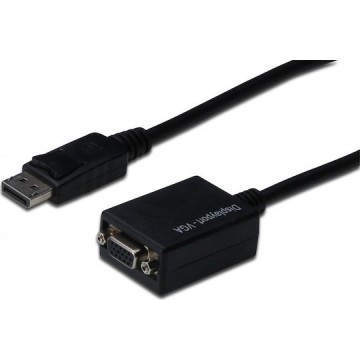 Digitus do Μετατροπέας DisplayPort female σε VGA female 1τμχ