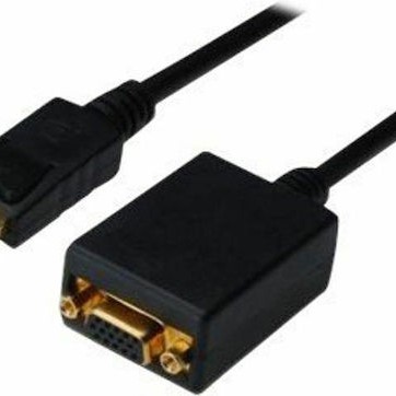 Digitus do Μετατροπέας DisplayPort female σε VGA female 1τμχ
