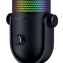 Razer Seiren V3 Chroma Πυκνωτικό Μικρόφωνο USB Επιτραπέζιο για Φωνητικά