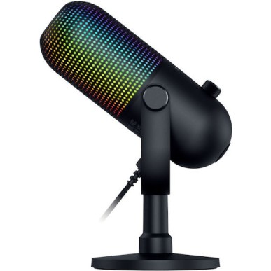Razer Seiren V3 Chroma Πυκνωτικό Μικρόφωνο USB Επιτραπέζιο για Φωνητικά