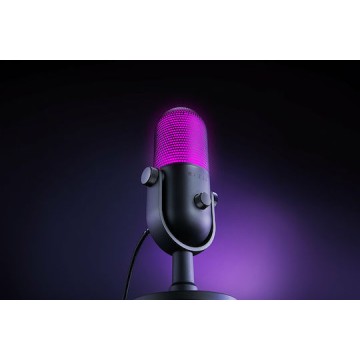 Razer Seiren V3 Chroma Πυκνωτικό Μικρόφωνο USB Επιτραπέζιο για Φωνητικά
