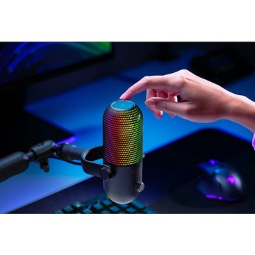 Razer Seiren V3 Chroma Πυκνωτικό Μικρόφωνο USB Επιτραπέζιο για Φωνητικά