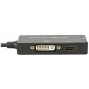 Digitus Μετατροπέας DisplayPort male σε DVI-D / HDMI / VGA female (AK-340418-002-S)