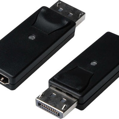 Digitus Μετατροπέας DisplayPort male σε HDMI female (AK-340602-000-S)