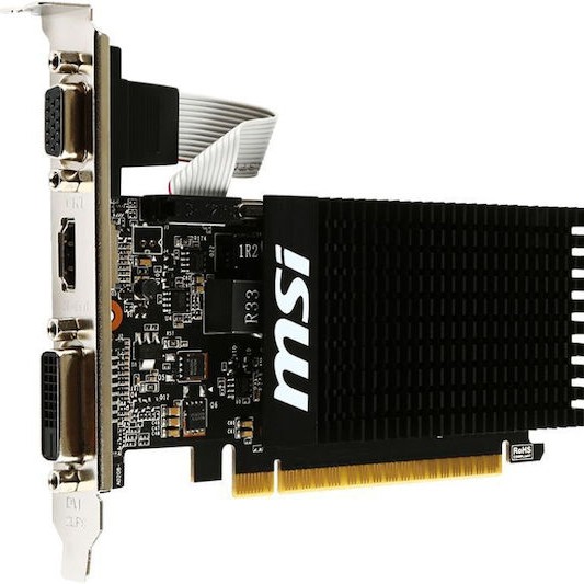 MSI GeForce GT 710 2GB GDDR3 Κάρτα Γραφικών