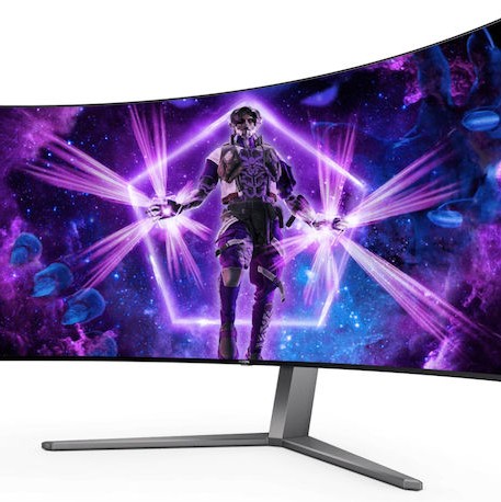 AOC AGON Pro AG456UCZD OLED Curved Gaming Monitor 44.5