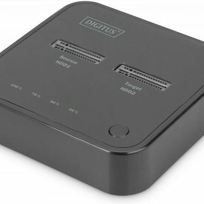 Digitus Docking Station για 2 Σκληρούς Δίσκους SATA M.2(2242)