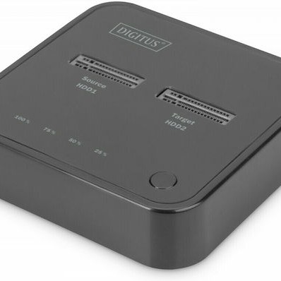 Digitus Docking Station για 2 Σκληρούς Δίσκους SATA M.2(2242)