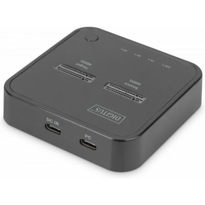 Digitus Docking Station για 2 Σκληρούς Δίσκους SATA M.2(2242)