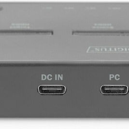 Digitus Docking Station για 2 Σκληρούς Δίσκους SATA M.2(2242)