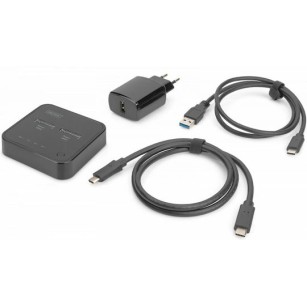 Digitus Docking Station για 2 Σκληρούς Δίσκους SATA M.2(2242)